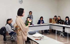 企業研修いけばな体験